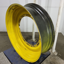 15"W x 50"D, John Deere Yellow 12-Hole Stub Disc
