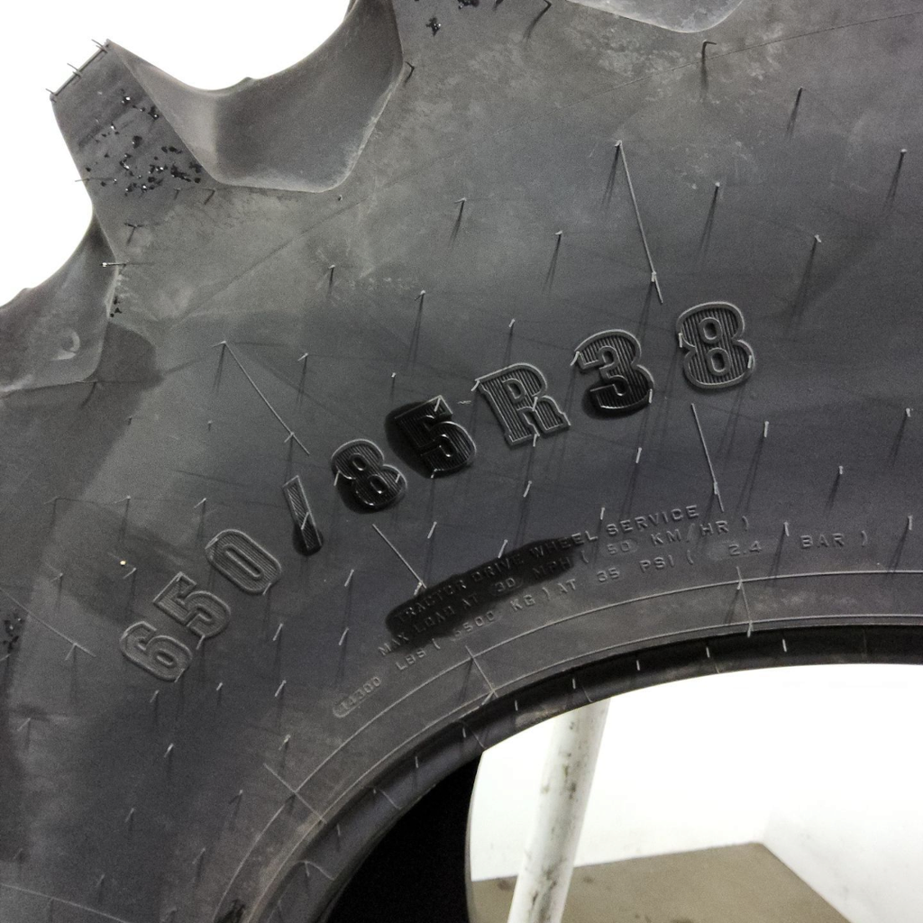 650/85R38 Firestone Radial Deep Tread 23 R-1W 173B 99%
