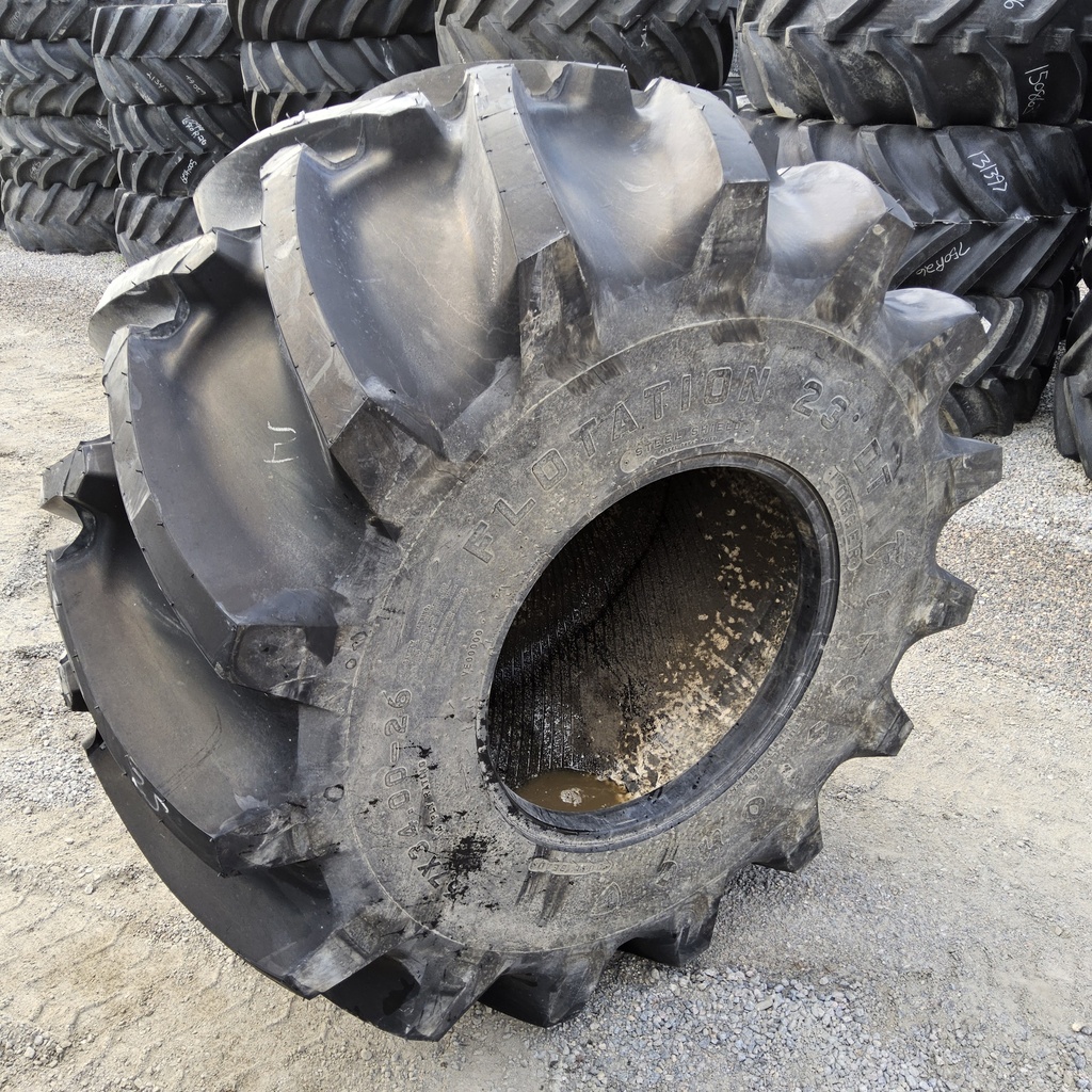 67x34.00-26 Firestone Flotation 23 DT Logger HF-4 G (14 Ply), 99%