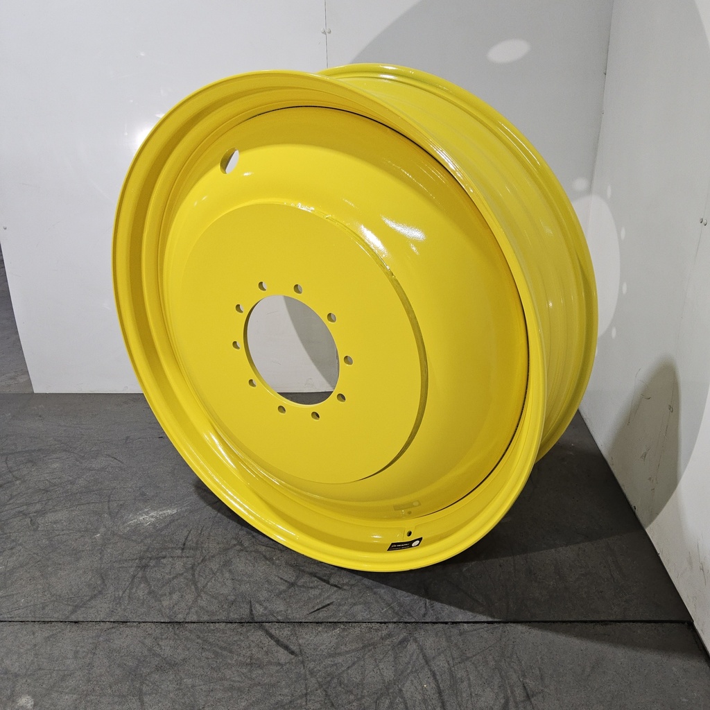 13"W x 46"D, John Deere Yellow 10-Hole Formed Plate