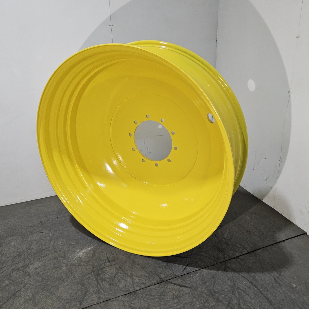 13"W x 46"D, John Deere Yellow 10-Hole Formed Plate