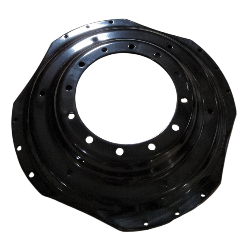 12-Hole Waffle Wheel (Groups of 3 bolts) Center for 38"-54" Rim, Black