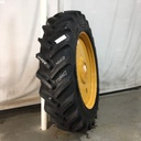 480/80R50 Goodyear Farm DT800 Super Traction R-1W on Agco Corp Gray 10-Hole Formed Plate W/Weight Holes 99%