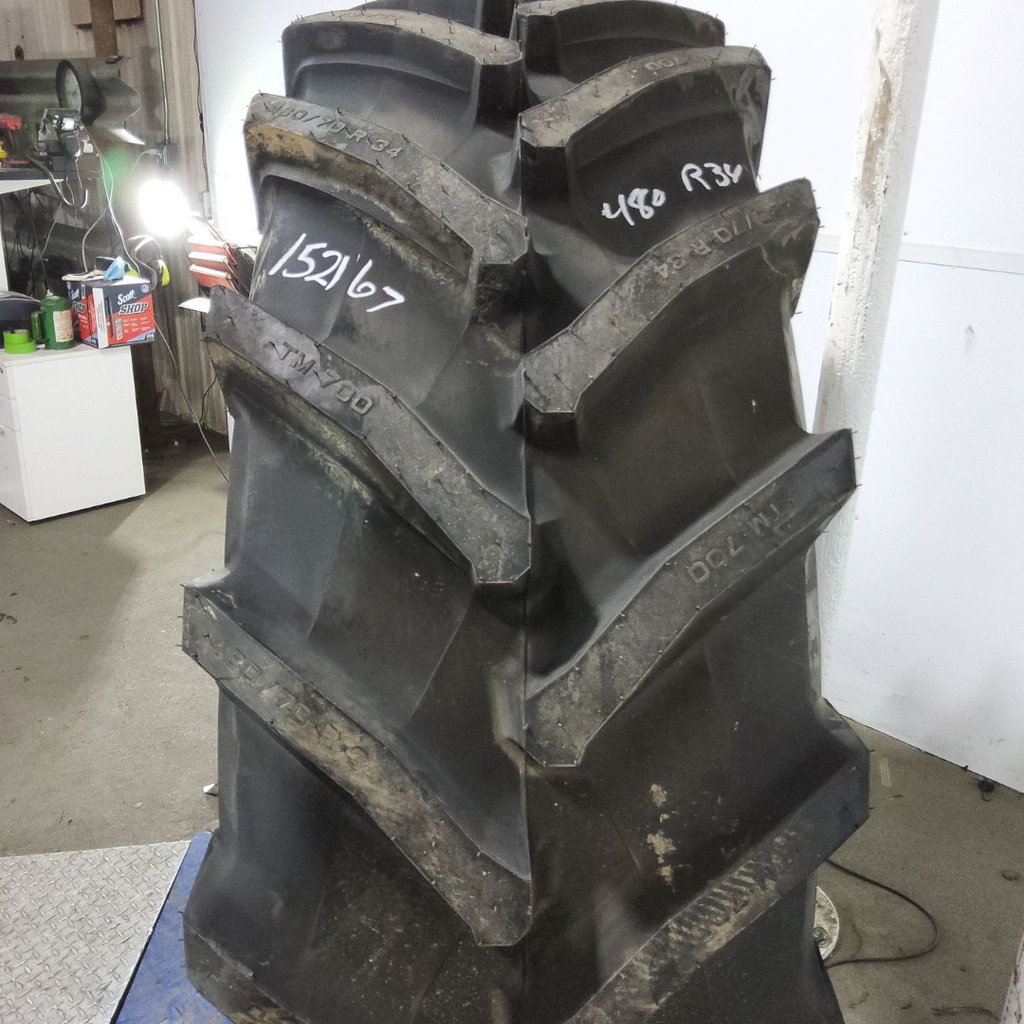 480/70R34 Trelleborg TM700 Progressive Traction R-1W 155A8 99%