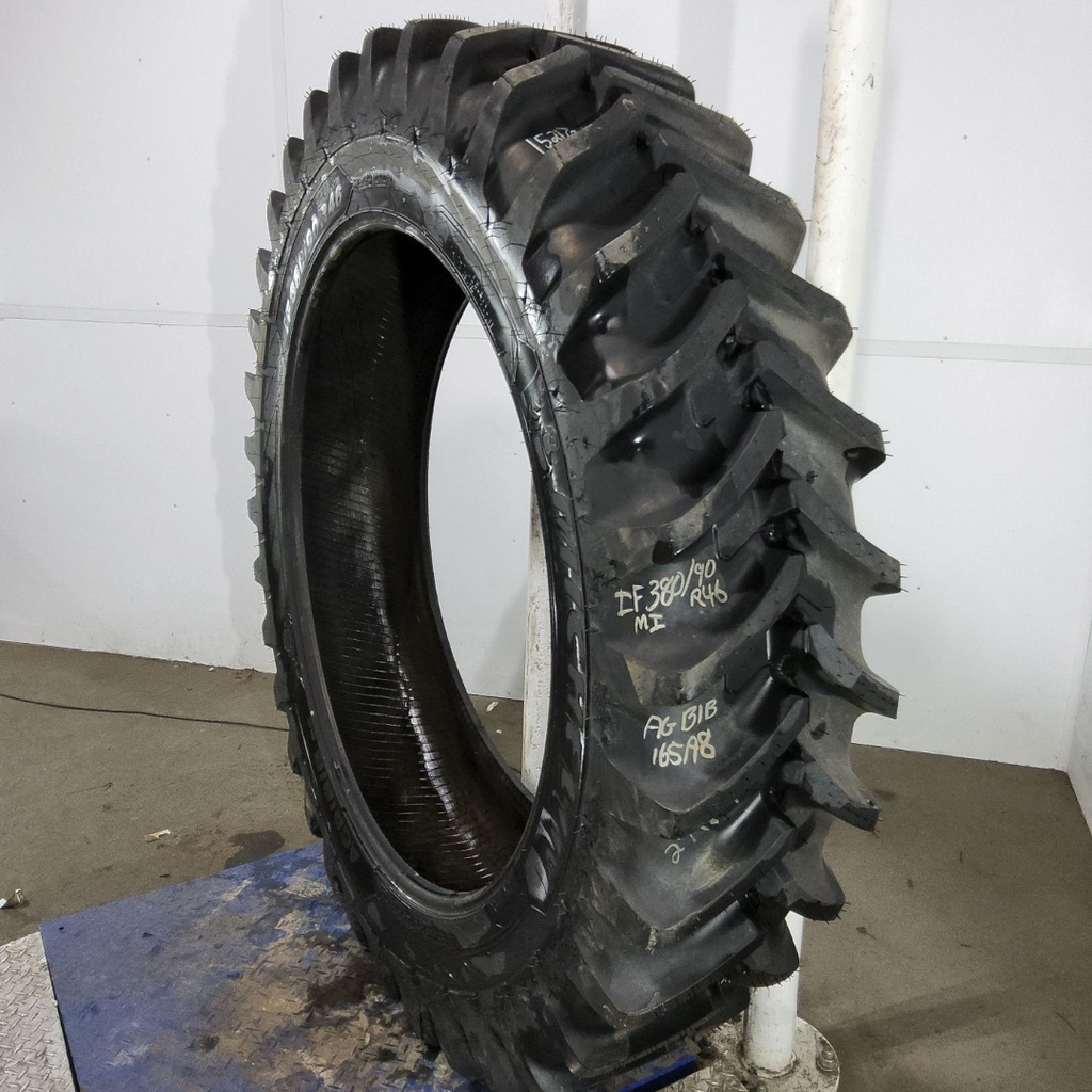 IF380/90R46 Michelin AgriBib Row Crop R-1W 165A8/165B 99%