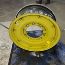 12"W x 28"D, John Deere Yellow 8-Hole Rim, Clamp/Loop Style