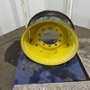 12"W x 28"D, John Deere Yellow 8-Hole Rim, Clamp/Loop Style