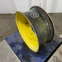 12"W x 28"D, John Deere Yellow 8-Hole Rim, Clamp/Loop Style