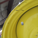 25"W x 46"D, John Deere Yellow 12-Hole Formed Plate