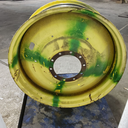 18"W x 42"D, John Deere Yellow 10-Hole Formed Plate