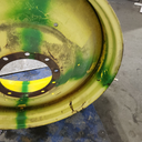 18"W x 42"D, John Deere Yellow 10-Hole Formed Plate