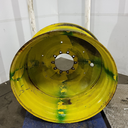 20"W x 42"D, John Deere Yellow 10-Hole Formed Plate