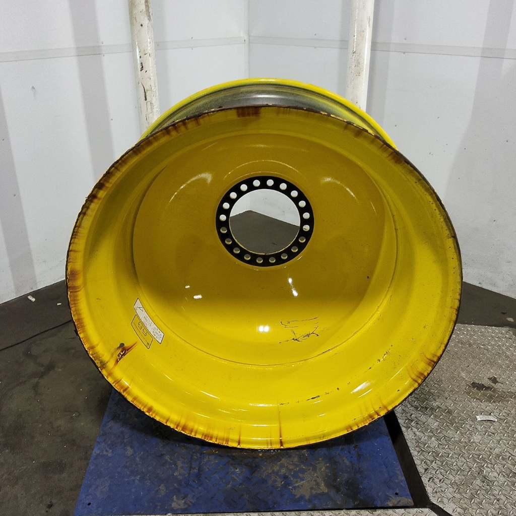 18"W x 42"D, John Deere Yellow 20-Hole Dolly Dual