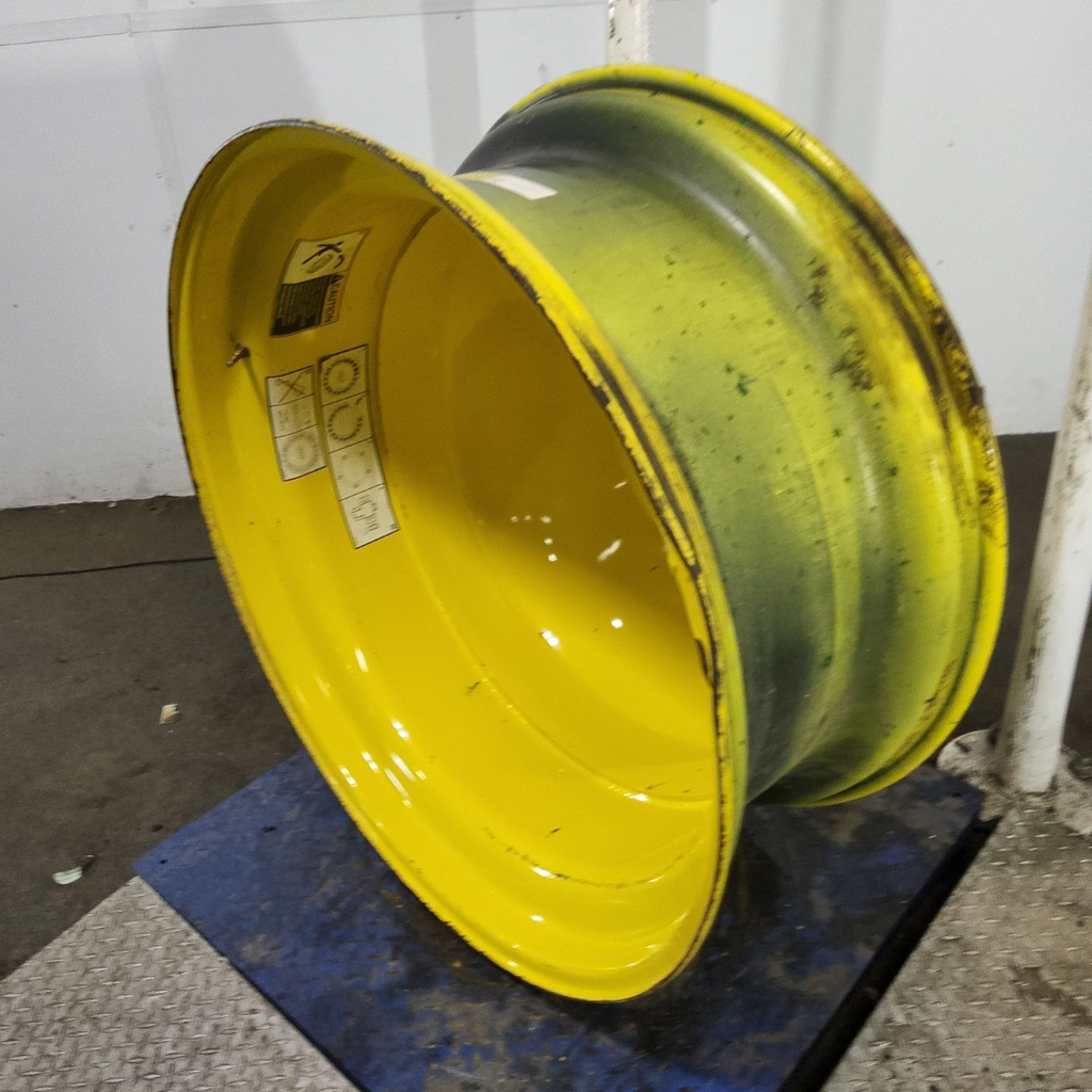 18"W x 42"D, John Deere Yellow 20-Hole Dolly Dual