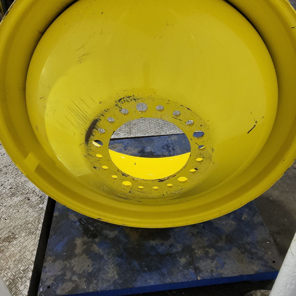 18"W x 42"D, John Deere Yellow 20-Hole Dolly Dual