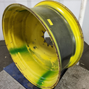 20"W x 46"D, John Deere Yellow 10-Hole Formed Plate