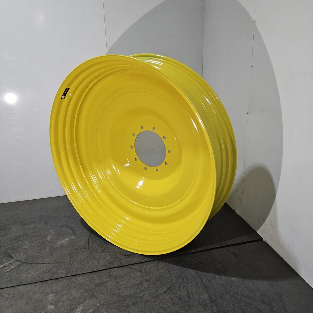 12"W x 50"D, John Deere Yellow 10-Hole Formed Plate