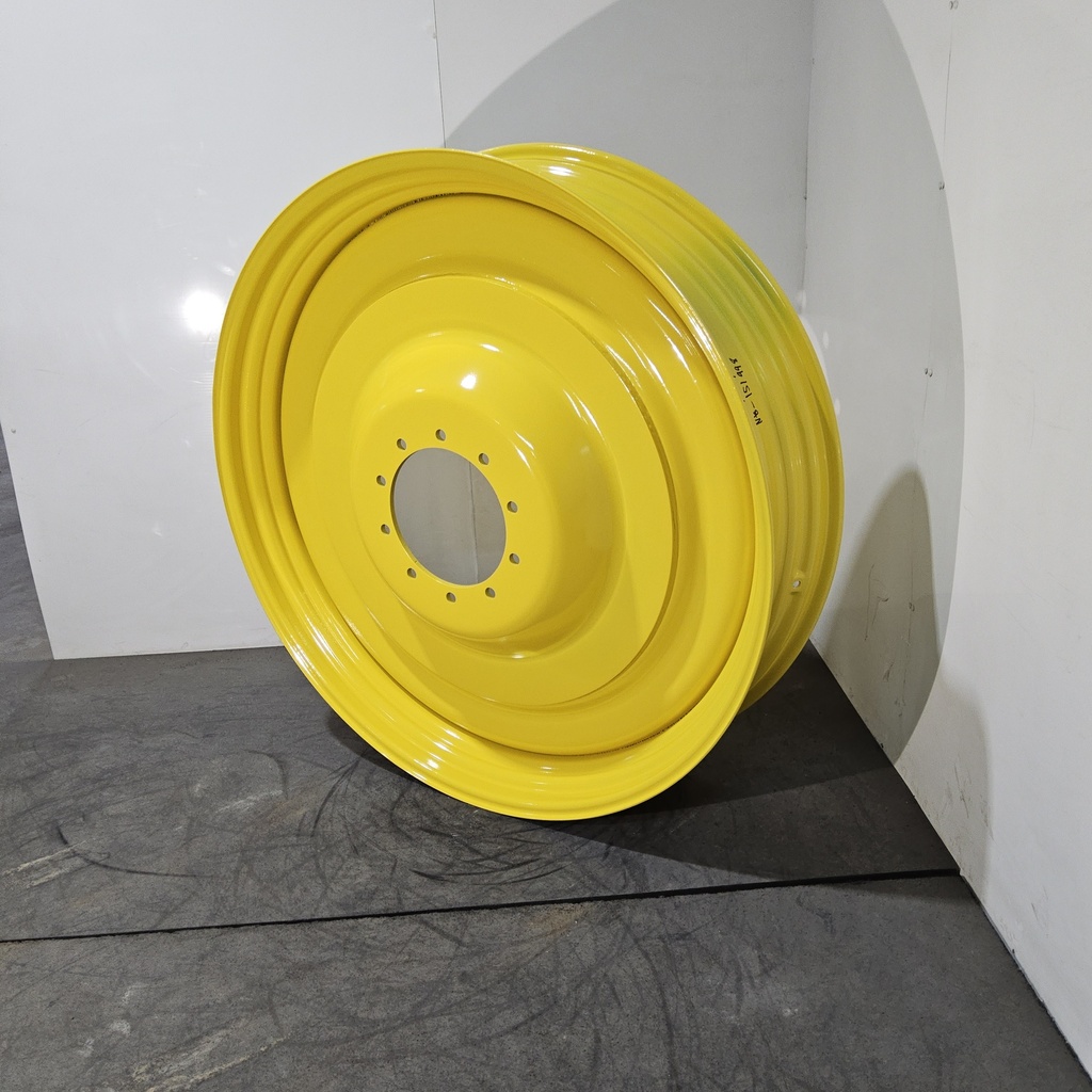 12"W x 50"D, John Deere Yellow 10-Hole Formed Plate