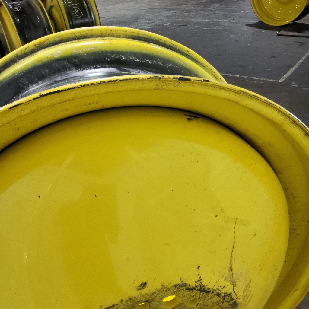 18"W x 42"D, John Deere Yellow 20-Hole Dolly Dual