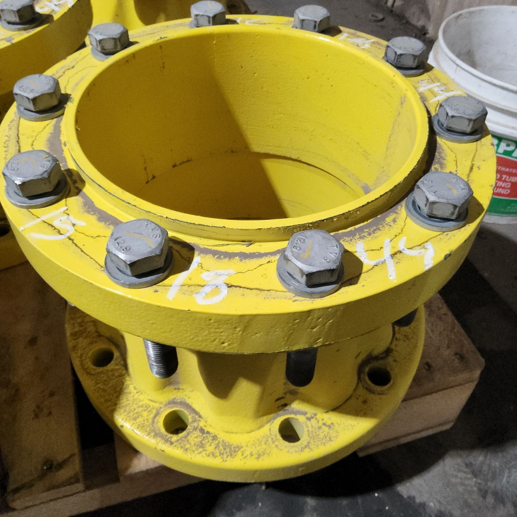 10-Hole 10"L Hub Extension, John Deere Yellow