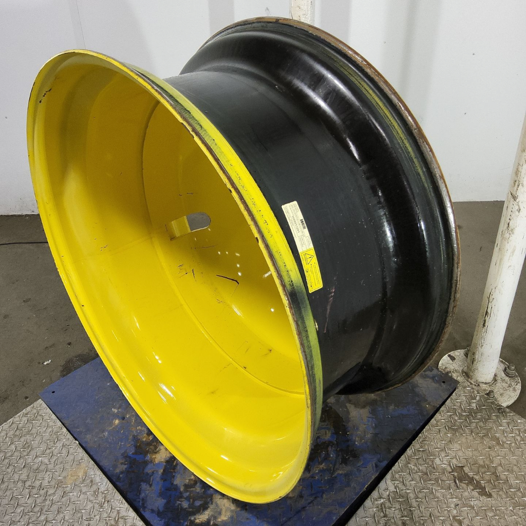 18"W x 42"D, John Deere Yellow 20-Hole Dolly Dual
