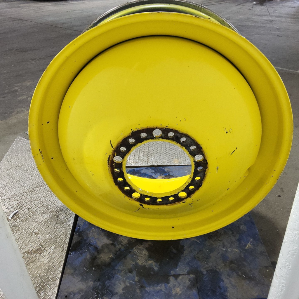 18"W x 42"D, John Deere Yellow 20-Hole Dolly Dual