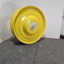 12"W x 46"D, John Deere Yellow 10-Hole Formed Plate