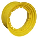15"W x 30"D, John Deere Yellow 8-Hole Waffle Wheel (Groups of 3 bolts)