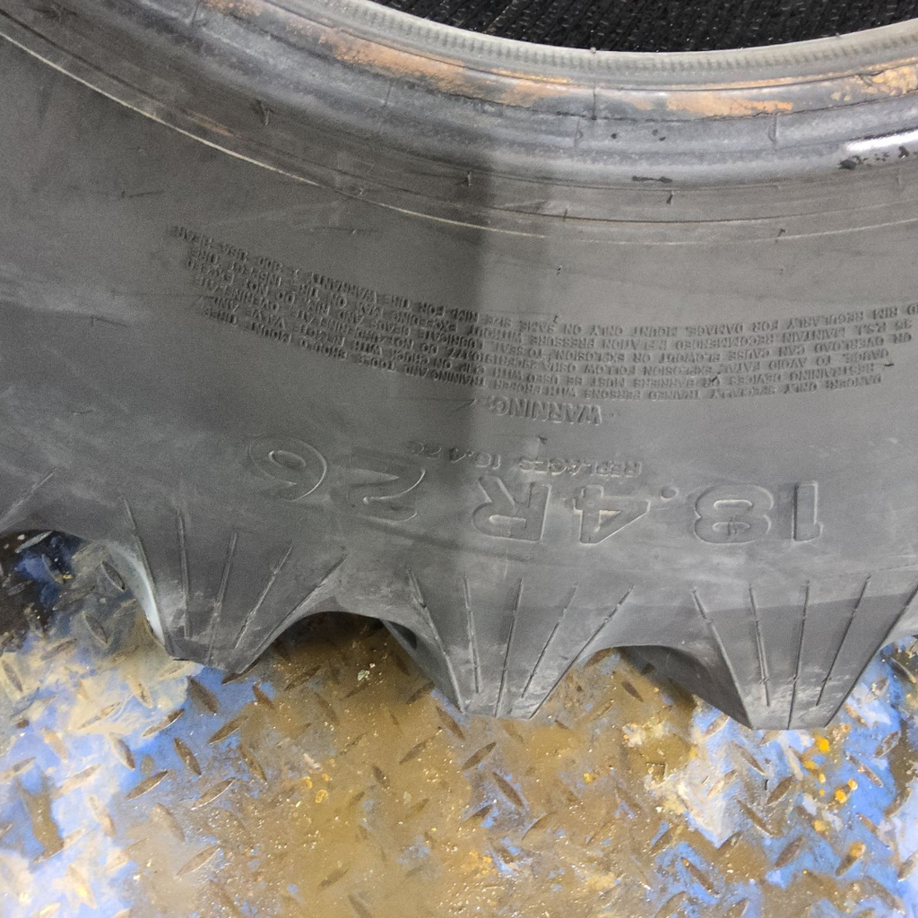 18.4R26 Goodyear Farm Dyna Torque Radial II R-1 140B 95%