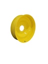 12"W x 46"D, John Deere Yellow 10-Hole Formed Plate
