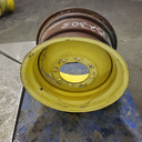 16"W x 26"D, John Deere Yellow 8-Hole Formed Plate