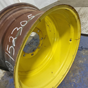16"W x 26"D, John Deere Yellow 8-Hole Formed Plate
