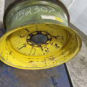 12"W x 24"D, John Deere Yellow 8-Hole Formed Plate
