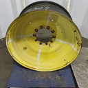 18"W x 38"D, John Deere Yellow 10-Hole Formed Plate