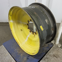 18"W x 38"D, John Deere Yellow 10-Hole Formed Plate