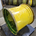 27"W x 32"D, John Deere Yellow 10-Hole Formed Plate