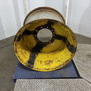 27"W x 32"D, John Deere Yellow 10-Hole Formed Plate