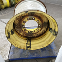 27"W x 32"D, John Deere Yellow 10-Hole Formed Plate