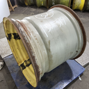 27"W x 32"D, John Deere Yellow 10-Hole Formed Plate