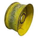 18"W x 38"D, John Deere Yellow 10-Hole Formed Plate