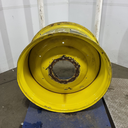 18"W x 38"D, John Deere Yellow 10-Hole Formed Plate