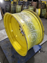 18"W x 38"D, John Deere Yellow 10-Hole Formed Plate