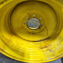 25"W x 26"D, John Deere Yellow 8-Hole Formed Plate