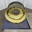 15"W x 28"D, John Deere Yellow 8-Hole Waffle Wheel (Groups of 2 Bolts)