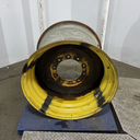 27"W x 32"D, John Deere Yellow 10-Hole Formed Plate