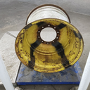 27"W x 32"D, John Deere Yellow 10-Hole Formed Plate