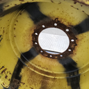 27"W x 32"D, John Deere Yellow 10-Hole Formed Plate