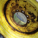 27"W x 32"D, John Deere Yellow 10-Hole Formed Plate