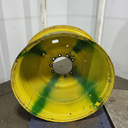 18"W x 42"D, John Deere Yellow 10-Hole Formed Plate