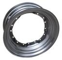 13"W x 30"D, Case IH Silver Mist 8-Hole Waffle Wheel (Groups of 3 bolts)